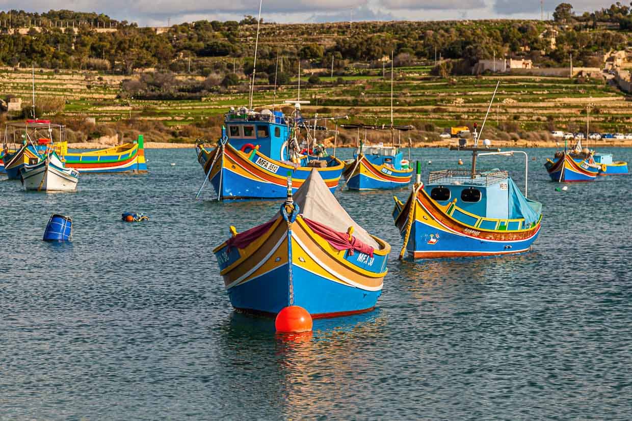 Die kleinen Inseln Malta und Gozo